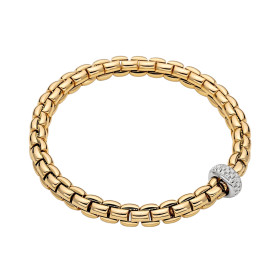 Gelbgold, Armschmuck, FOPE Eka Flex'it Armband, Ref: 70705BX_PB_G_XBX_00M