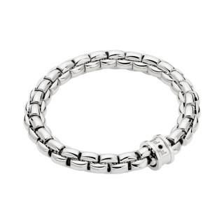 Weißgold, Armschmuck, FOPE Eka Flex'it Armband, Ref: 01M11BX_BN_B_XBX_00L