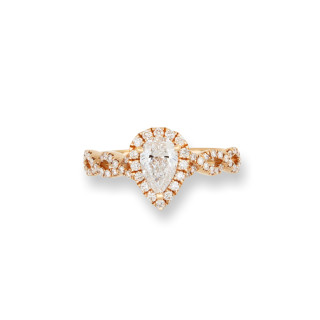 Roségold, Ringe, Juwelier Lenhardt Ring, Ref: 984-0