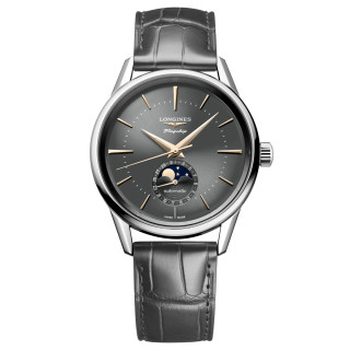 Herrenuhr, Longines FLAGSHIP HERITAGE MOONPHASE, Ref: L4.815.4.52.2