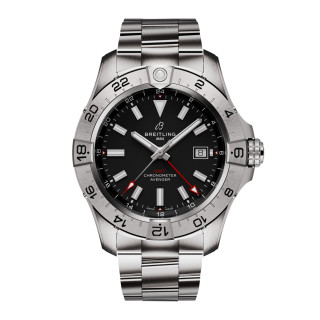 Herrenuhr, Breitling Avenger Automatic GMT 44, Ref: A32320101B1A1