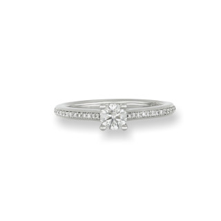 Weißgold, Ringe, Juwelier Lenhardt Brillantring, Ref: 1235-0