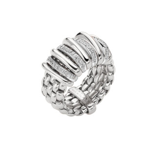 Weißgold, Ringe, FOPE Panorama Flex'it Ring, Ref: 58804AX_BB_B_BBX_0XS