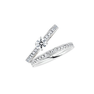 Weißgold, Ringe, Christian Bauer Trauring-Set, Ref: 0146245-0247107