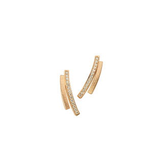 Rotgold, Ohrringe, Schmuckwerk Saturn Ohrstecker, Ref: SO1125-RG