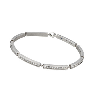 Platin, Armschmuck, Schmuckwerk Saturn Armband, Ref: SA127-PT