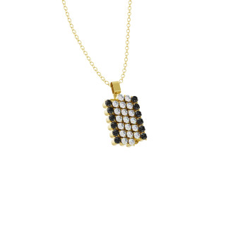 Gelbgold, Halsschmuck, Serafino Consoli Serafino Anhänger, Ref: S.CL 5F2 YG WD BD X