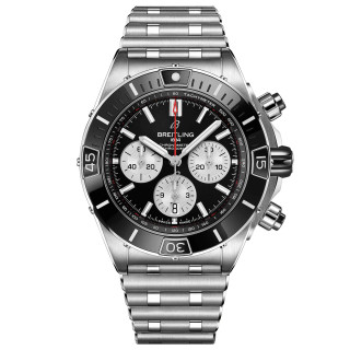 Herrenuhr, Breitling Super Chronomat B01 44, Ref: AB0136251B1A1