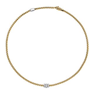 Gelbgold, Halsschmuck, FOPE Eka Halskette, Ref: 73101C3_PB_G_BBB_043