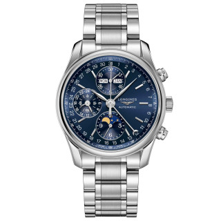 Herrenuhr, Longines LONGINES MASTER COLLECTION CHRONO MOONPHASE, Ref: L2.673.4.92.6