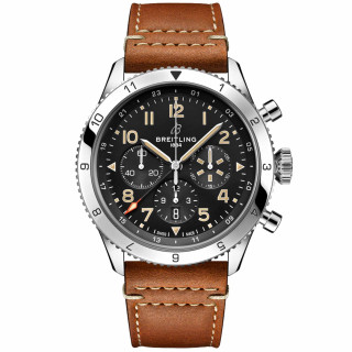 Herrenuhr, Breitling Super AVI B04 Chronograph GMT 46 P-51 Mustang, Ref: AB04453A1B1X1