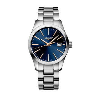 Damenuhr, Longines CONQUEST CLASSIC, Ref: L2.386.4.92.6