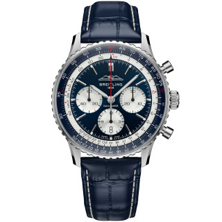 Herrenuhr, Breitling Navitimer B01 Chronograph 43 Tribute to Concorde, Ref: AB01389C1C1P1