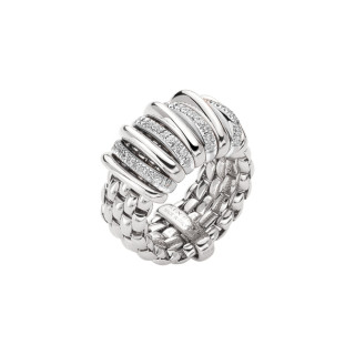 Weißgold, Ringe, FOPE Panorama Flex'it Ring, Ref: 58804AX_BB_B_BBX_00L