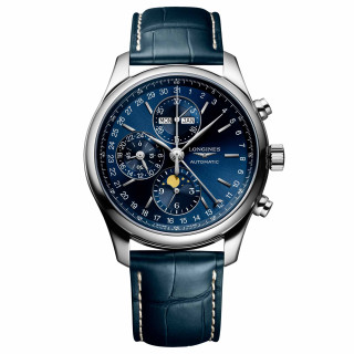Herrenuhr, Longines LONGINES MASTER COLLECTION CHRONO MOONPHASE, Ref: L2.773.4.92.0