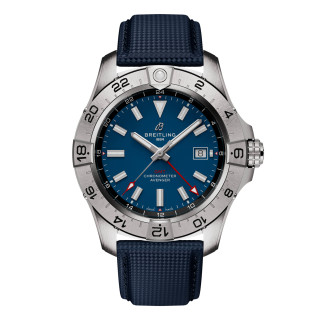 Herrenuhr, Breitling Avenger Automatic GMT 44, Ref: A32320101C1X1