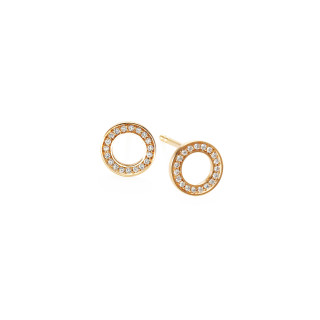 Rotgold, Ohrringe, Schmuckwerk Saturn Ohrstecker, Ref: SO805-RG