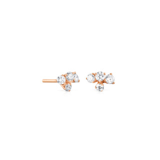Roségold, Ohrringe, Cervera Barcelona Bouquet Ohrstecker, Ref: A1723BC/OR