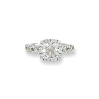 Weißgold, Ringe, Juwelier Lenhardt Ring, Ref: 890-0