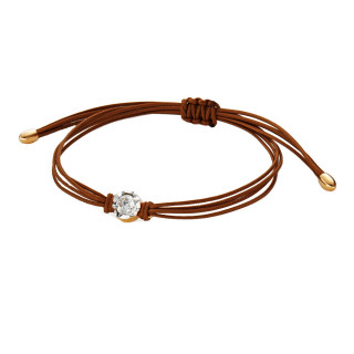 Rotgold, Armschmuck, Schmuckwerk Alpen Textilband, Ref: GA414-RG-6
