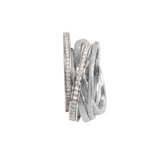 Platin, Ringe, Schmuckwerk Saturn Ring, Ref: SR856-PT-62