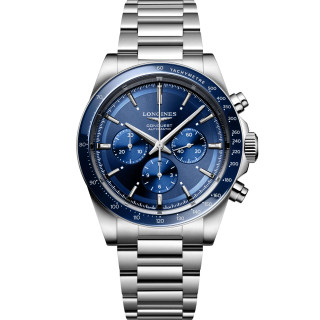 Herrenuhr, Longines CONQUEST CHRONOGRAPH, Ref: L3.835.4.92.6