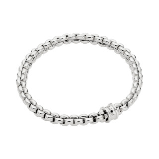 Weißgold, Armschmuck, FOPE Eka Flex'it Armband, Ref: 01M10BX_BN_B_XBX_00M