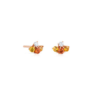 Roségold, Ohrringe, Cervera Barcelona Bouquet Ohrstecker, Ref: A1724BC/ZAMZN