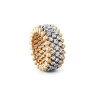Roségold, Ringe, Serafino Consoli Brevetto Multi-Size Ring, Ref: RMS 5M2 RWG WD
