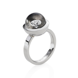 Platin, Ringe, Schmuckwerk Glasklar Ring, Ref: DR607-PT-GS-51
