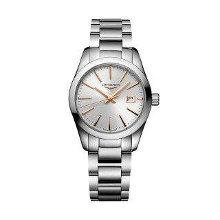 Damenuhr, Longines CONQUEST CLASSIC, Ref: L2.286.4.72.6