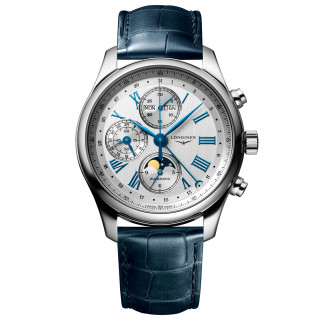 Herrenuhr, Longines LONGINES MASTER COLLECTION CHRONO MOONPHASE, Ref: L2.773.4.71.2