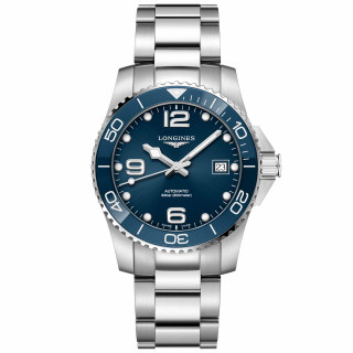 Damen- und Herrenuhr, Longines HYDROCONQUEST, Ref: L3.780.4.96.6