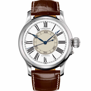 Herrenuhr, Longines LONGINES WEEMS SECOND-SETTING WATCH, Ref: L2.713.4.11.0