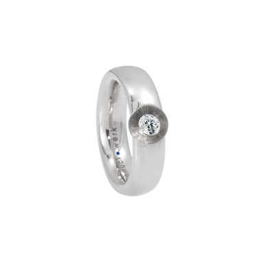         Weißgold, Ringe, Schmuckwerk Glasklar Ring