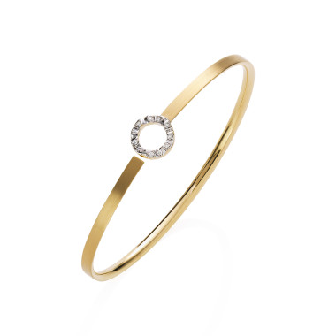 Armschmuck, Gelbgold, Schmuckwerk Armspange 