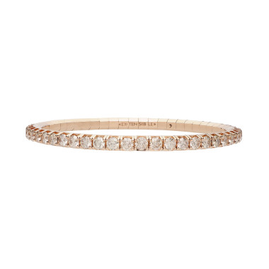         Roségold, Armschmuck, Demeglio Tennisarmband