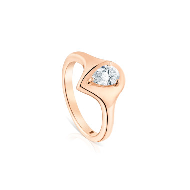 Ringe, Roségold, Cervera Barcelona Secret Ring