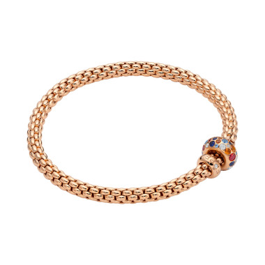 Armschmuck, Roségold, FOPE Solo Flex'it Armband