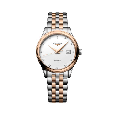 Automatik, Damenuhr, Longines FLAGSHIP CLASSIC