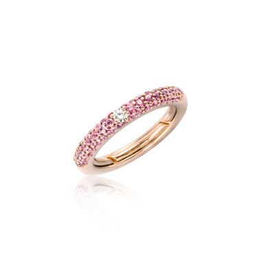 Ringe, Roségold, Adolfo Courrier Confetto Ring