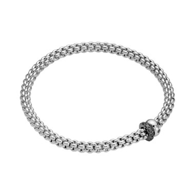         Weißgold, Armschmuck, FOPE Solo Flex'it Armband