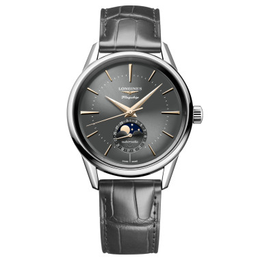 Automatik, Herrenuhr, Longines FLAGSHIP HERITAGE MOONPHASE