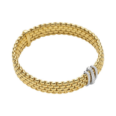         Gelbgold, Armschmuck, FOPE Panorama Flex'it Armband