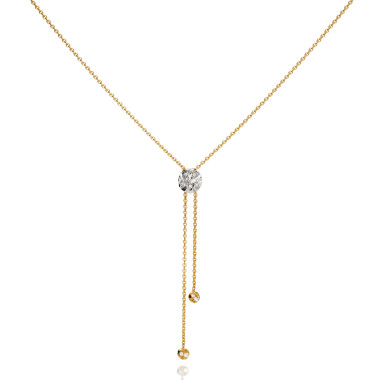 Halsschmuck, Gelbgold, Schmuckwerk Halskette Alpen