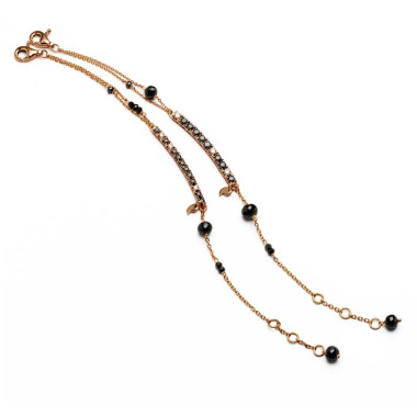         Roségold, Armschmuck, Cervera Barcelona Twisted Chains Armbänder