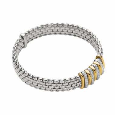         Weißgold, Armschmuck, FOPE Panorama Flex'it Armband