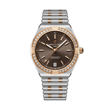         Damen- und Herrenuhr, Automatik, Breitling Chronomat Automatic 36