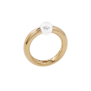         Gelbgold, Ringe, Schmuckwerk Glasklar Ring