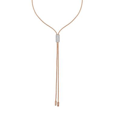 Halsschmuck, Weißgold, FOPE Aria Halskette